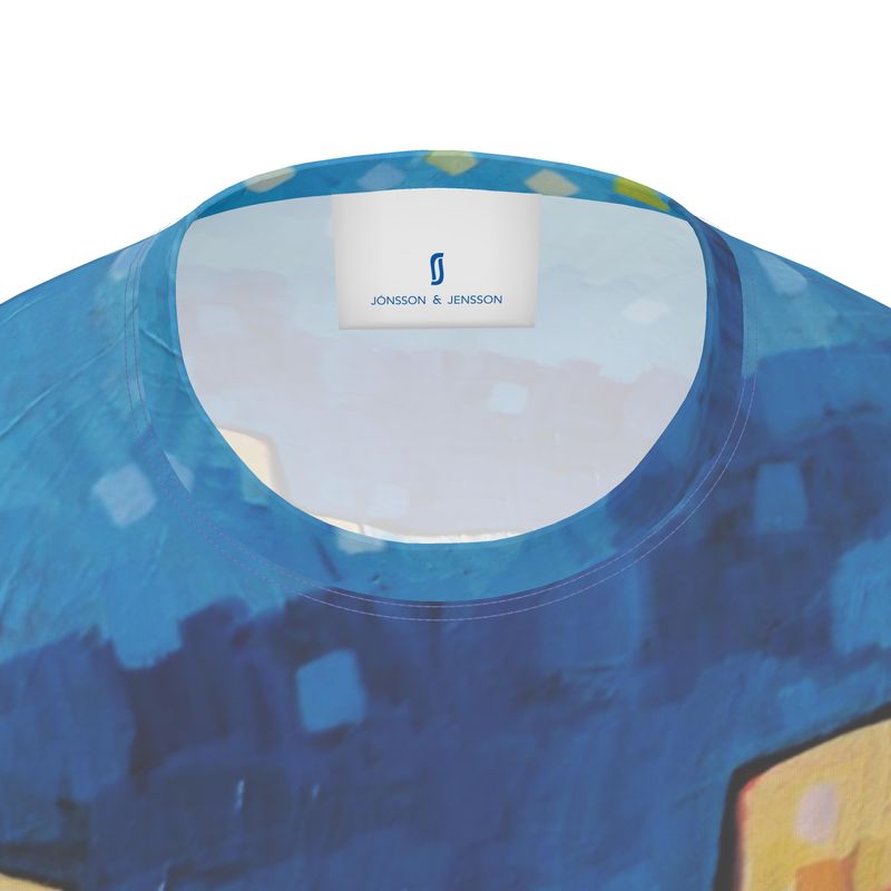 A canvas you can wear — splashy, confident, and full of movement.
