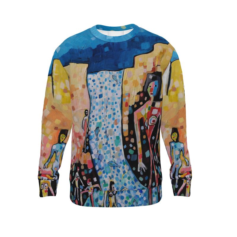 Cosy up in colour. A warm embrace of art and comfort.