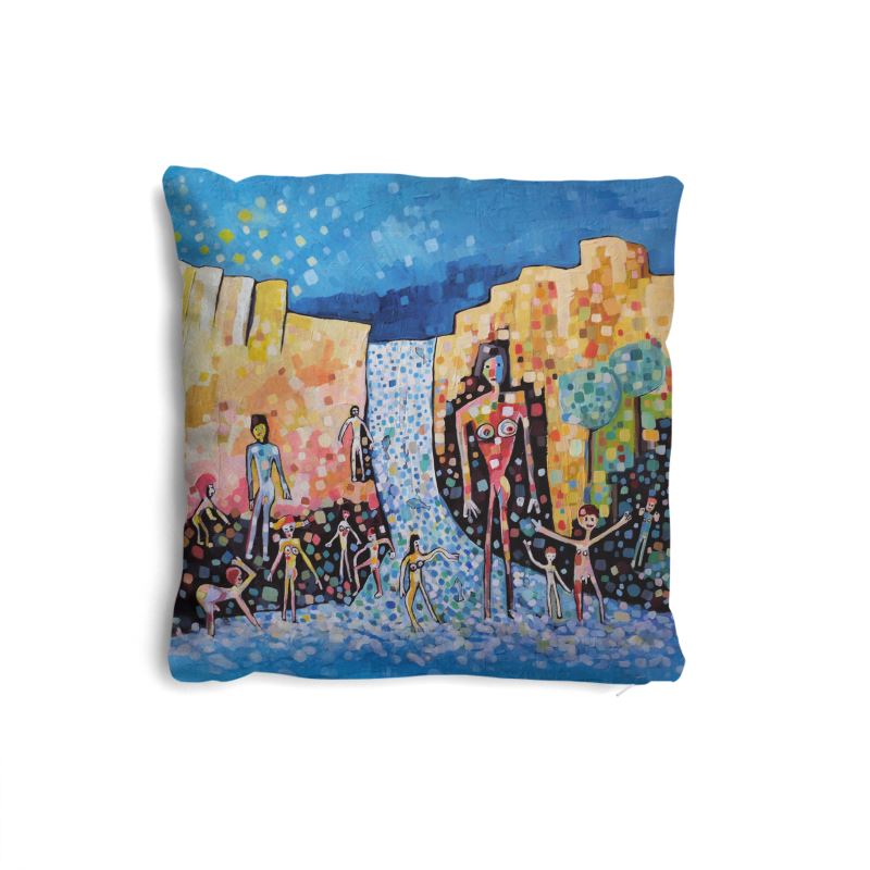 Add a pop of painterly joy to any space — soft, inviting, and full of