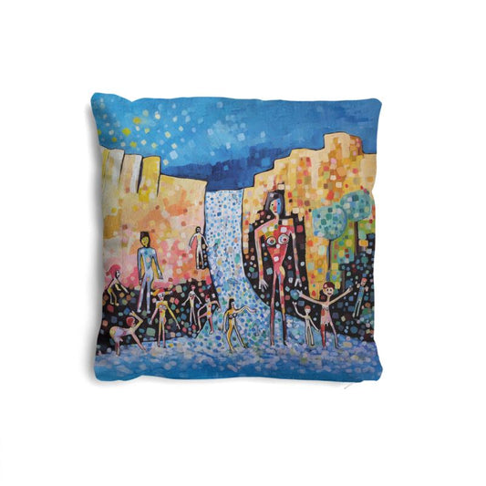 Add a pop of painterly joy to any space — soft, inviting, and full of