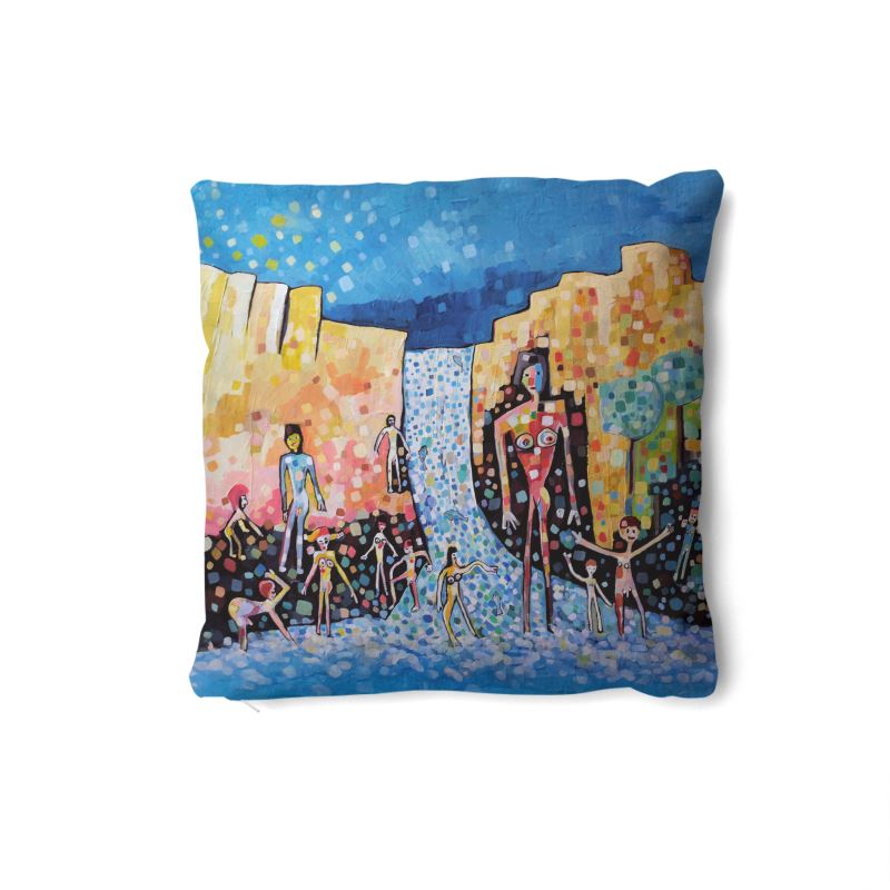 Add a pop of painterly joy to any space — soft, inviting, and full of