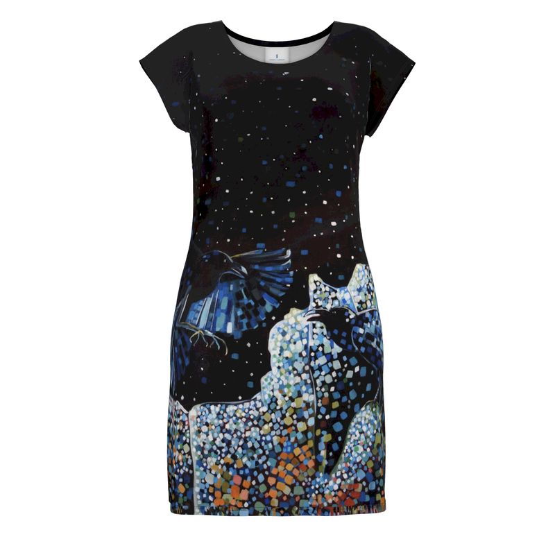 Where Ravens Dare – Ladies Tunic T-shirt / Dress