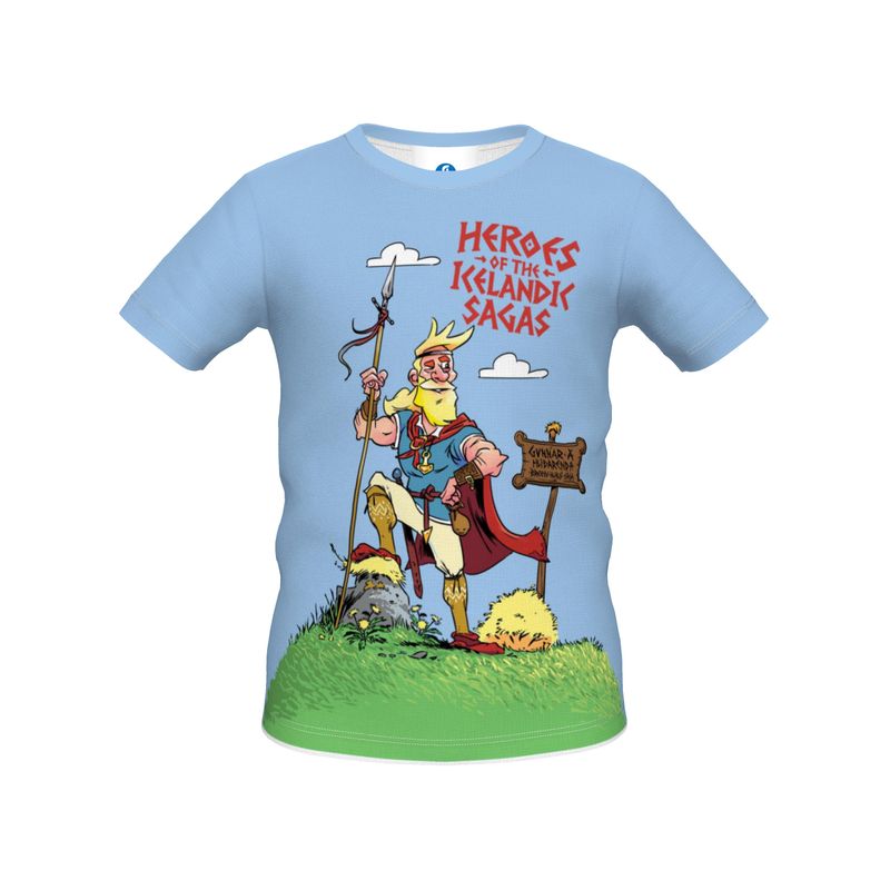 Boys Simple T-Shirt - Gunnar Saga Hero