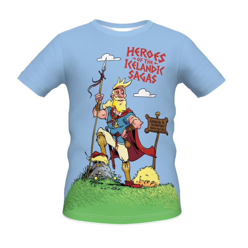 Boys Simple T-Shirt - Gunnar Saga Hero