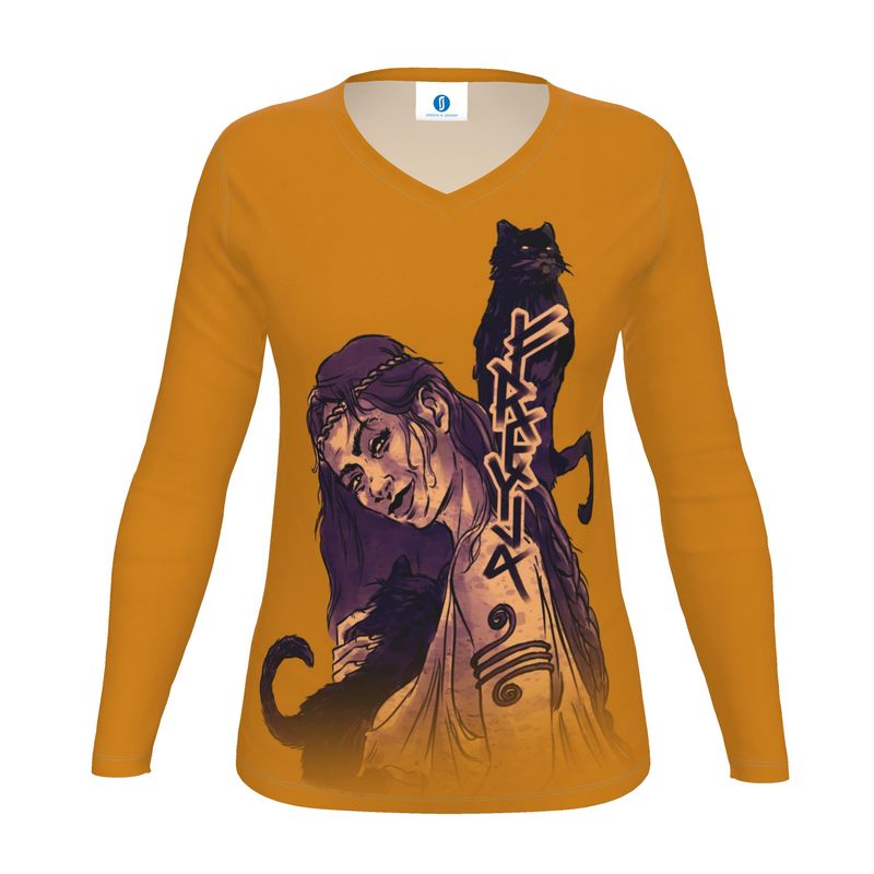 Womens Long Sleeve T-Shirt - Freyja