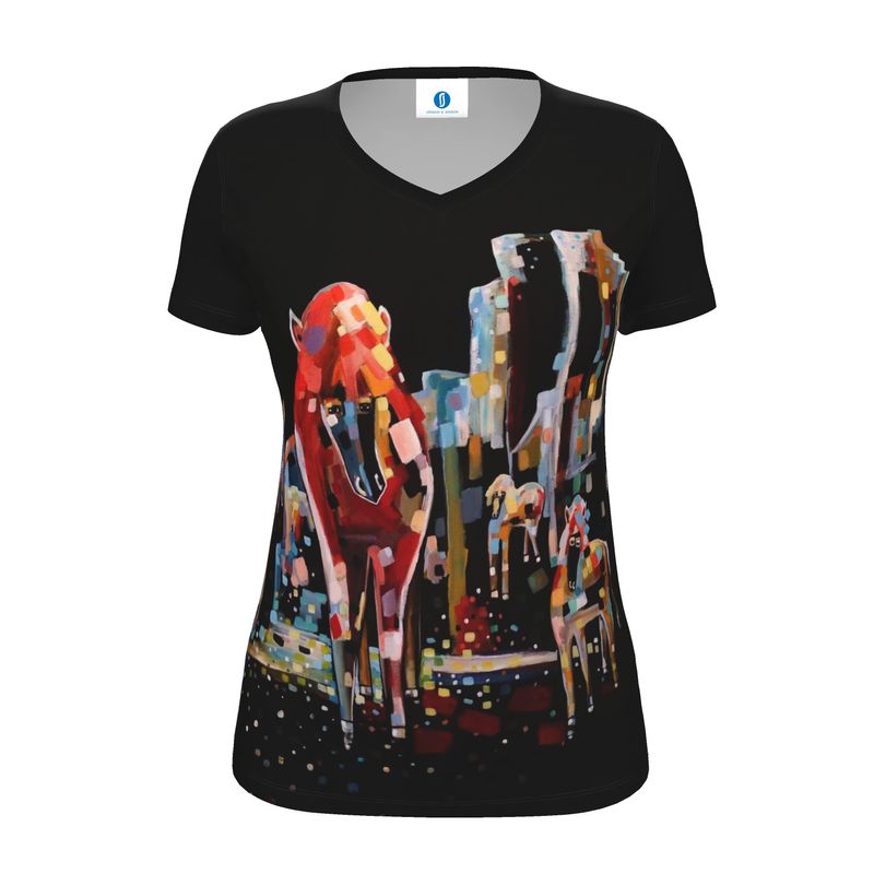 Womens T-Shirt - Forustuhestur