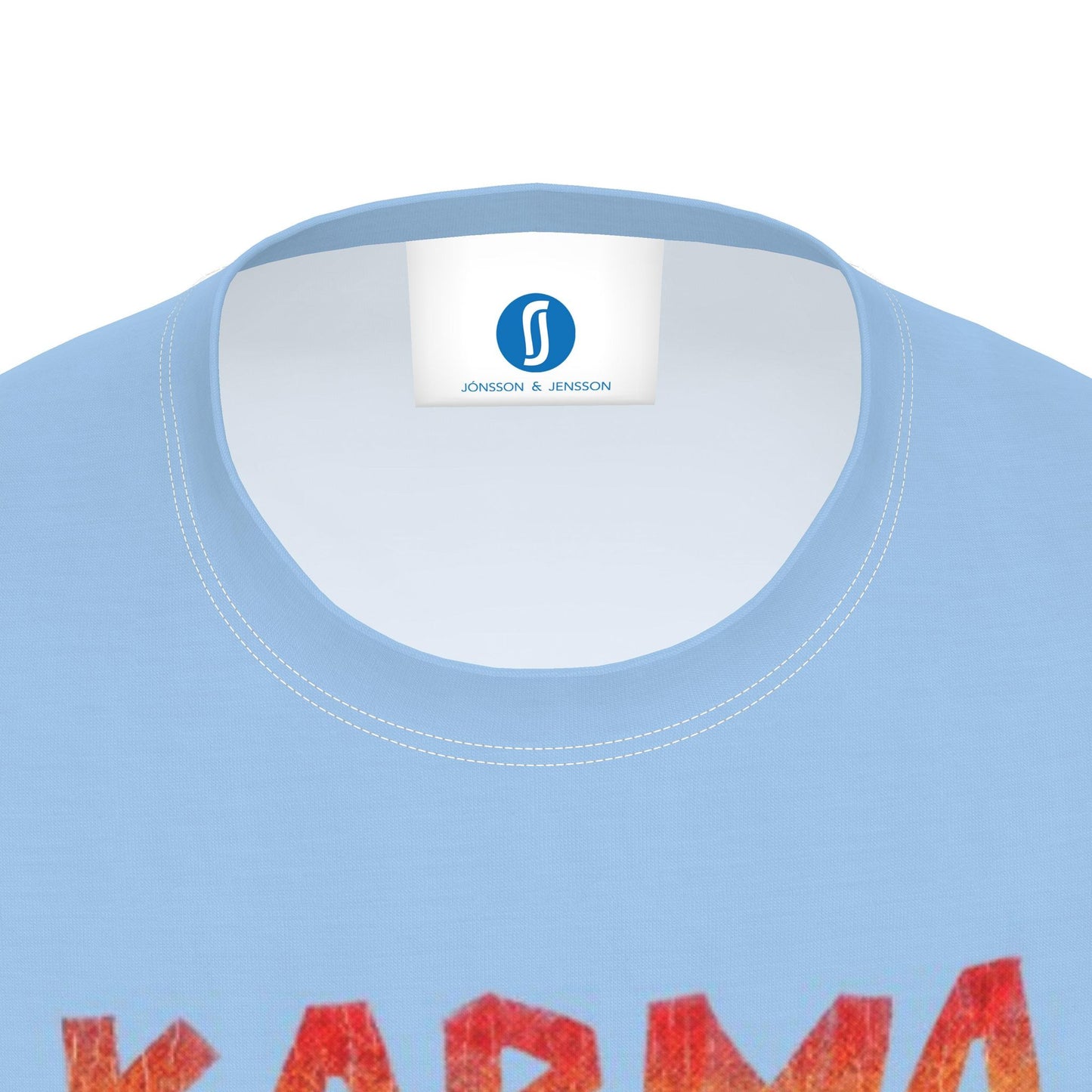Karma is a Bit*h! - Mens T-Shirt - Blue