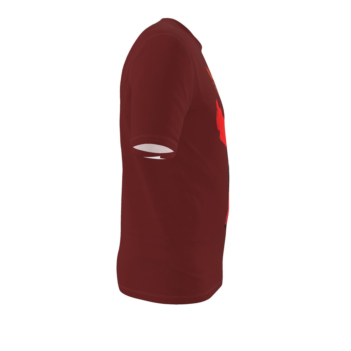 Karma is a Bit*h! - Mens T-Shirt - Burgundy
