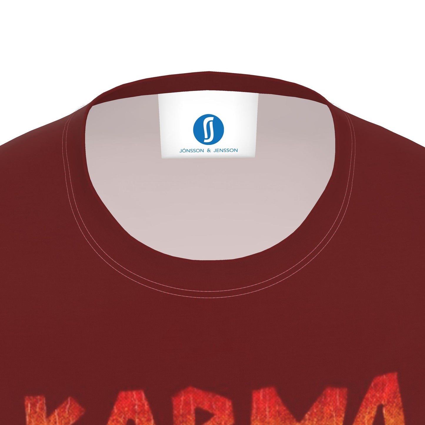 Karma is a Bit*h! - Mens T-Shirt - Burgundy