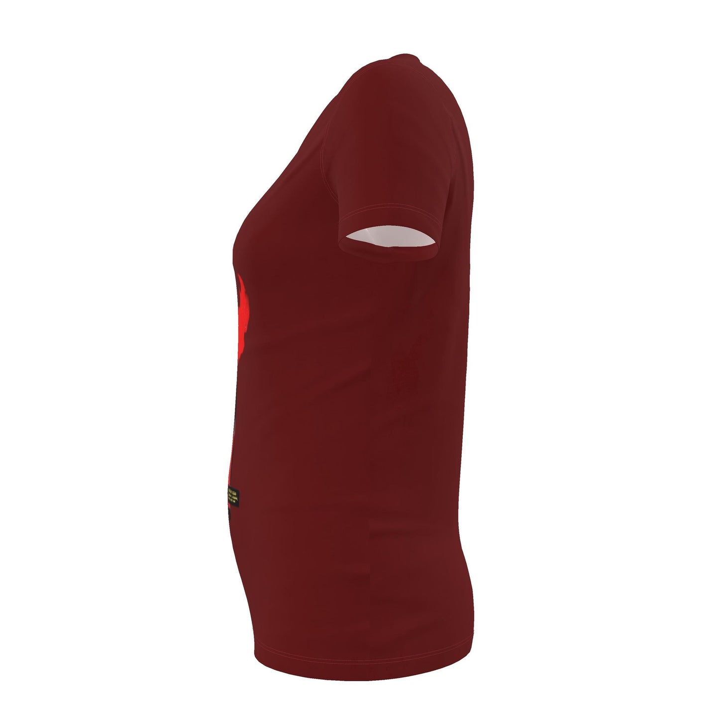Karma is a Bit*h! - Womens T-Shirt - Burgundy