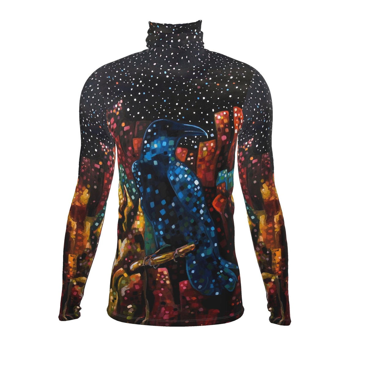 Vökull Men’s Roll Neck – Icelandic Wearable Art