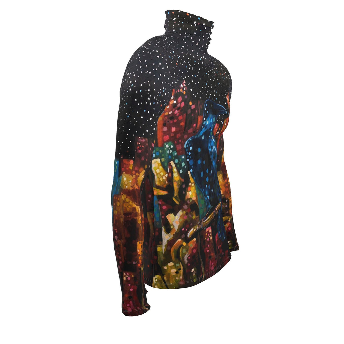 Vökull Men’s Roll Neck – Icelandic Wearable Art