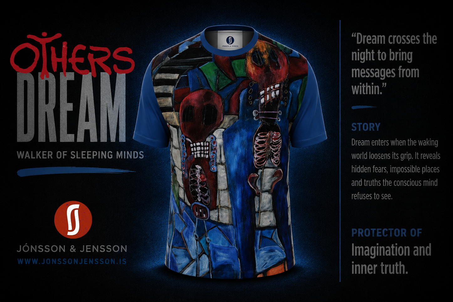 Dream – The Walker of Sleeping Minds | Original Nordic Art T-Shirt